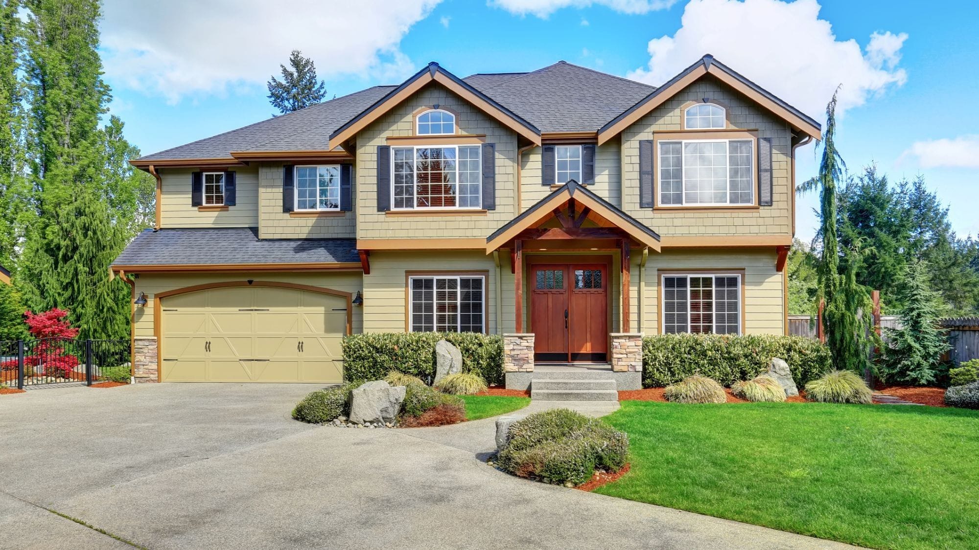 A new home purchased in Carmichael, CA, with a mortgage brokered for the best rates and terms by Hoppe Home Loans.