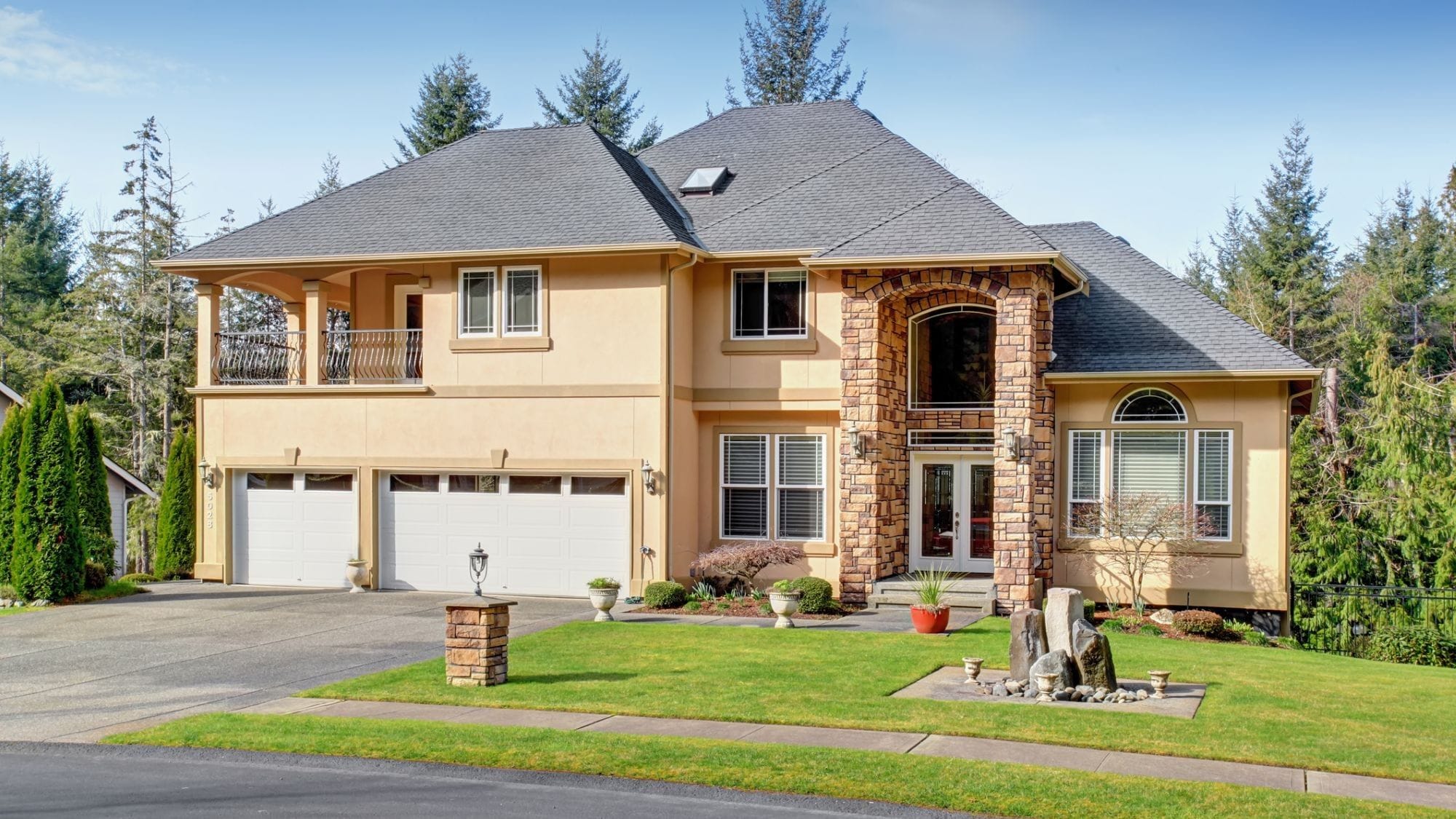 A new home purchased in Granite Bay, CA, with a mortgage brokered for the best rates and terms by Hoppe Home Loans.