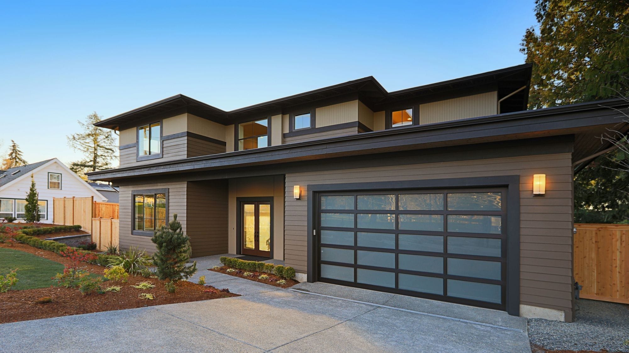 New home purchased with a Home Equity loan.